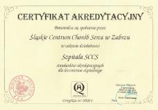Certyfikat akredytacyjny 2018