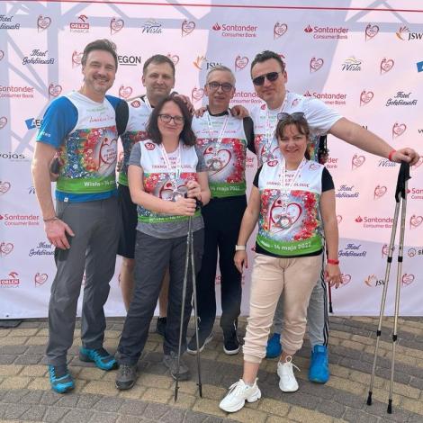 team reprezentujący Śląskie Centrum Chorób Serca