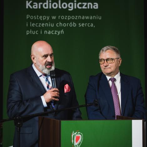 Przewodniczący konferencji: profesorowie P. Przbyłowski i M. Gąsior